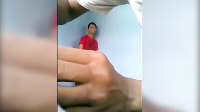 Gay Asian Webcam Mutual Blowjobs and Cumshots - Slim Teen Recorded on Cam