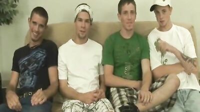Straight Cash Hungry Boys Five-Some: The Ultimate Gay Porn Experience!