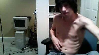 Gay Porn Guitar Players Web-Cam Solo Show