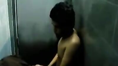 Latino Toilet Quick Fuck - Amateur Porn with Raw Passion