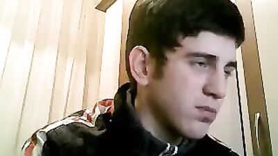 Turkish guy masturbates in the shower - Web-Cam Video!