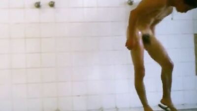 Gay Shower Dude: No Cum Left Behind!