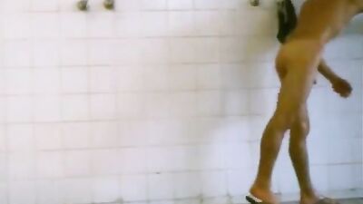 Gay Shower Dude: No Cum Left Behind!