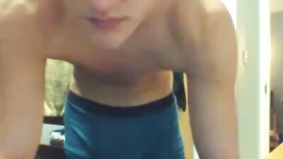 Hot Blond Gay Teen Condom Cum Web-Cam Adventure