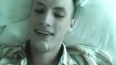 He Loves Boyfriends Cum - A Web-Cam Gay Porn Video