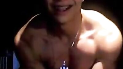 Muscle Web-Cam Show Off