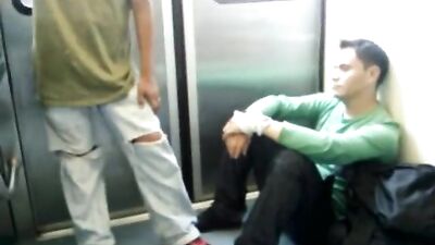 Gay Porn: Subway Suckers - Caught in the Act
