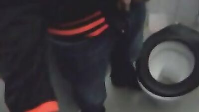 Schoolboys Wet Dream: Cum Shots in the Bathroom!