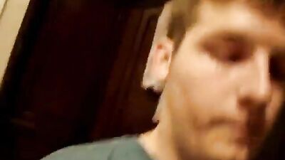 Gay College Stud Sucks Cocks!