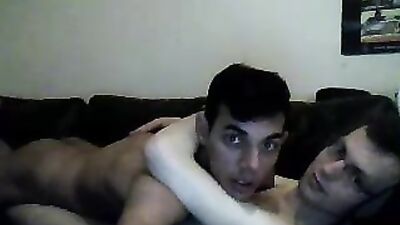 Two Lovers Unleashed - Web Cam Gay Porn Video