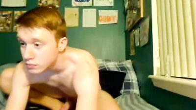 Gay Porn Video - Hot Redhead Web-Cam Action
