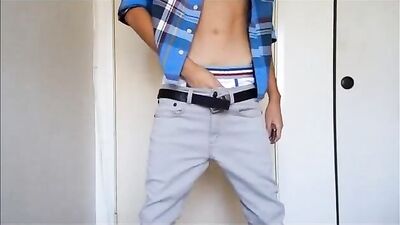 Mesh Briefs Sag N Cum: Cum Shots Revealed!
