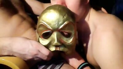 Young Hunks Get Wild: Cumshot Surprise!