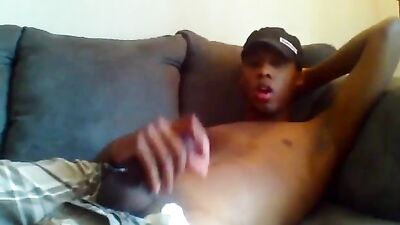 Black Webcam Show: Twink Body and Cock Exposure