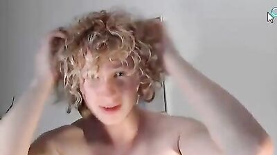 18yo blond cam boy: Unleashed Passion on Web-Cam!
