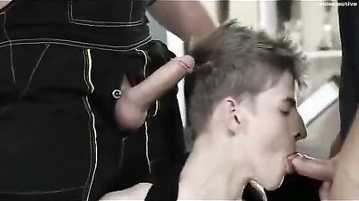 Gay Mechanic Twink Bareback Video