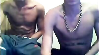 Gay Twink Friends on Cam - Amateur Oral Web-Cam