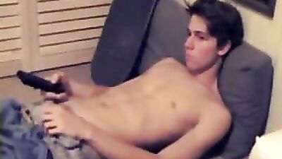 Jaidens Solo Skater Jack-off Adventure