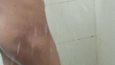 Asian Shower Fantasy: Skinny Dudes Steamy Exhibitionism!