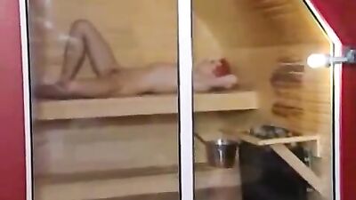 Hot Sauna Boys - Bareback Action Cum Shots