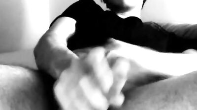 Handsome Jerker: Black & White Solo Porn