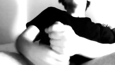 Handsome Jerker: Black & White Solo Porn