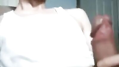 Asian Twink Plays with His Big Uncut Dick in the Shower - Gay Porn Video