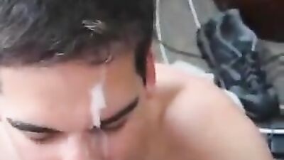 Cum on Boyfriends Face 2: Amateur Cum Shots - A Gay Porn Classic Revived!