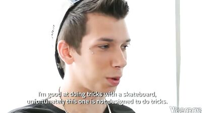 Skater, Skater, Mas- Action Packed Gay Porn Adventure!