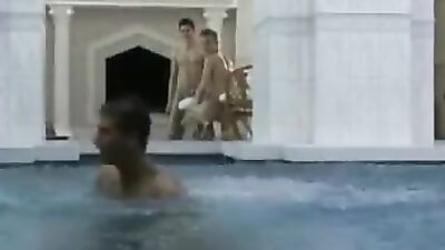 Poolside Fuck Fest: Bareback Edition