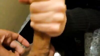 Restroom Cum Shots Oral Adventure!