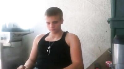 Gay Porn Webcam Boy With Perfect Cock: Smoking Up The Screen!