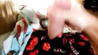 Big Cock Amateur Cam Wank: Pumpkin Twinks Horny Adventure