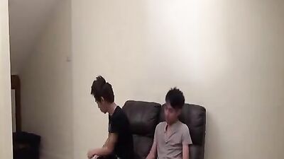 Young Asian Fetish: Cuffed and Cumming!