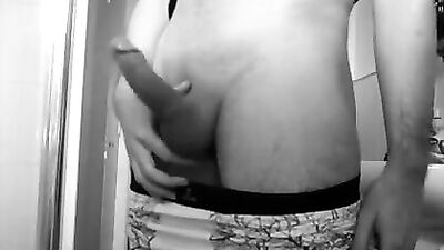 Unleashing My Cock: From Undressing to Jerking - An Amateur Bisexual Solo Porn Experience