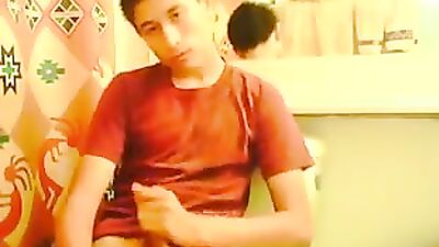 Gay Bathroom Wank Show: Teen Solo Adventures