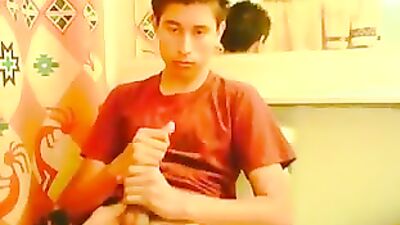 Gay Bathroom Wank Show: Teen Solo Adventures