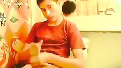 Gay Bathroom Wank Show: Teen Solo Adventures