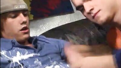 Cum-tastic Lads: Eat, Cum and Repeat!