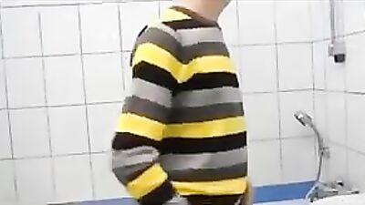 Gay Porn - The Return of Hot Showering 18yo!