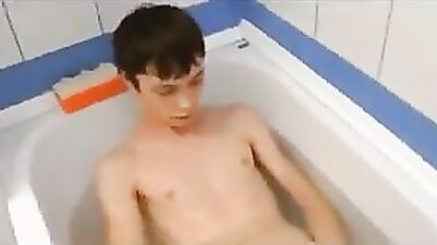 Gay Porn - The Return of Hot Showering 18yo!
