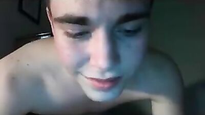 Charming Flirtation: Web-Cam Amateur Solo for Gay Porn Lovers