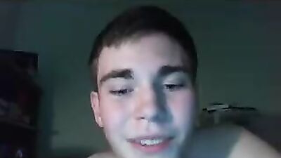 Charming Flirtation: Web-Cam Amateur Solo for Gay Porn Lovers