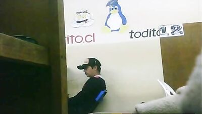 Spy in cybe: Gay Cyber Solo Sexcapade