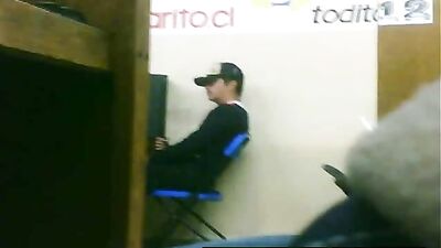 Spy in cybe: Gay Cyber Solo Sexcapade