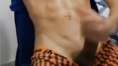 Eager Amateur Latino Solo Masturbates