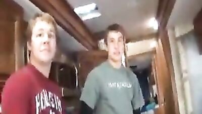 Straight Boyfriends Explore Gay Porn World - RV Boys Edition!