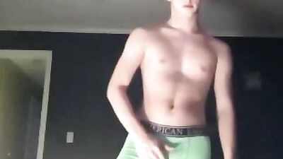 Gay Porn Star Christophers First Solo Web-Cam Show - Usa18!