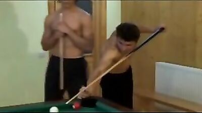 Snooker Room: Bareback Exposure