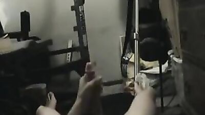 Big Cock Exercise Bench Cum - Twink Wank Revisited!